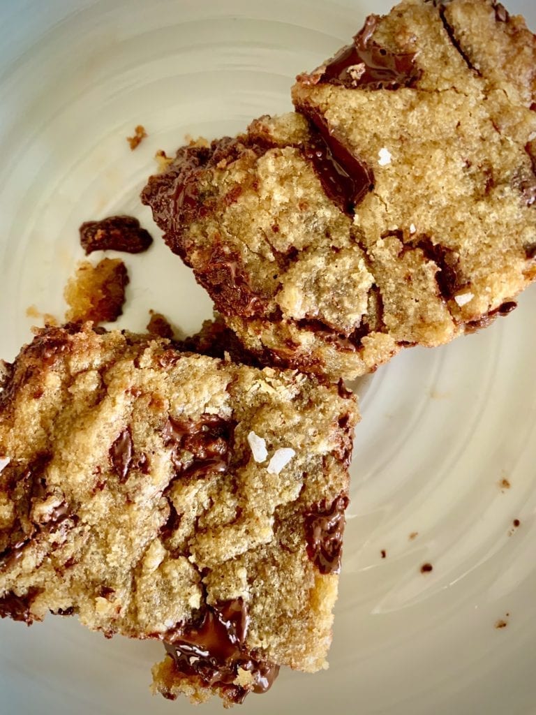 Browned Butter Blondies = Your New Fave Cookie | Frosted Kale