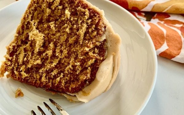 Easy Pumpkin Cake with Brown Butter Maple Icing