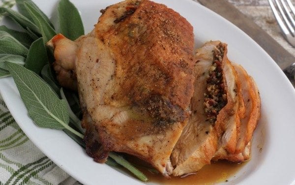 Superb Bacon & Herb Roasted Turkey Breast Recipe