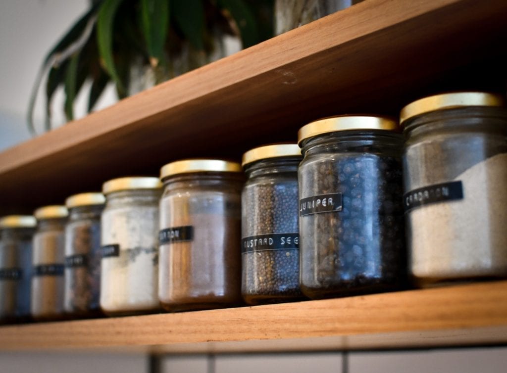 learn how to use spices in cooking, spice storage, how to store spices, storing spices